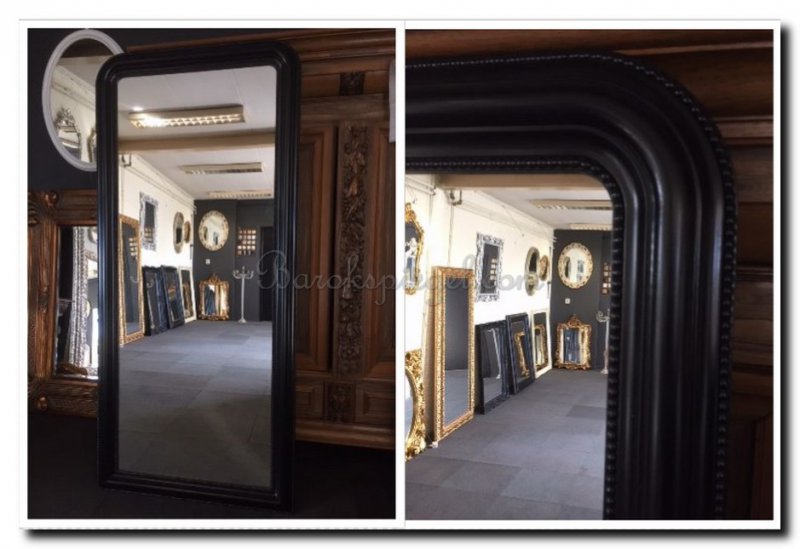 zwarte-toogspiegel-groot-met-kraal-op-maat-gemaakt