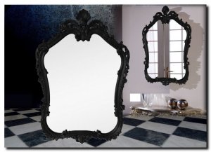 7.0520-L-I Miroir Fiorella Noir
