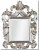 7.0619sb_203x86 Mirror Quirino Silver external dimension 86x203cm