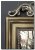 851asb60120 Miroir Rufino Argént antique-bronze dimension extérieure 75x150cm
