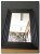 Aanbieding moderne design spiegel Romilda 74x99cm Mat zwart