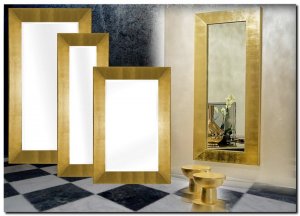 Espejo Romano Oro