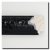 Spiegel Douwe Aanbieding 50x70cm Hooglans zwart