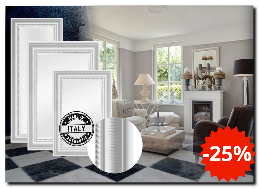 Spiegel Cesarino Wit