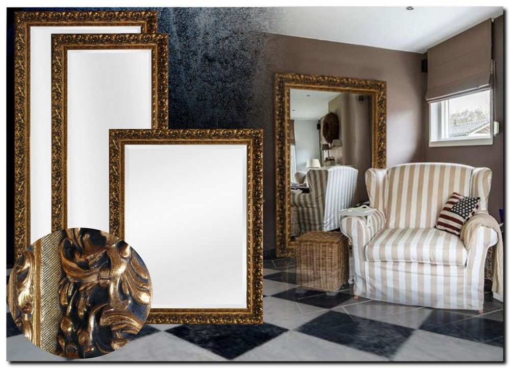 Spiegel Antonio Napoli Antiekgoud