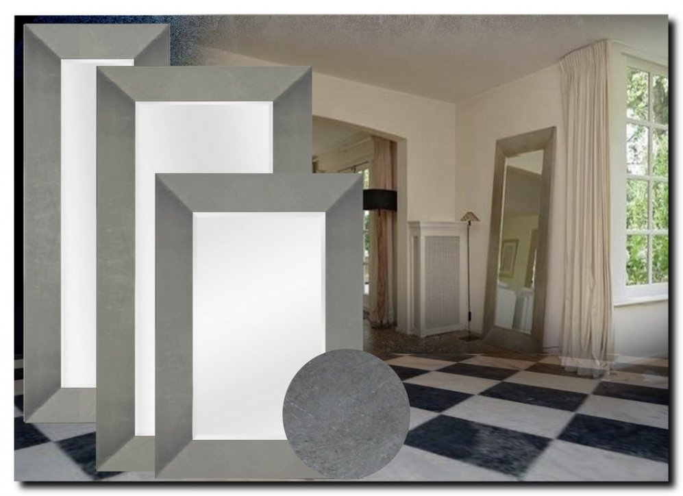 Spiegel Romano Antiekzilver