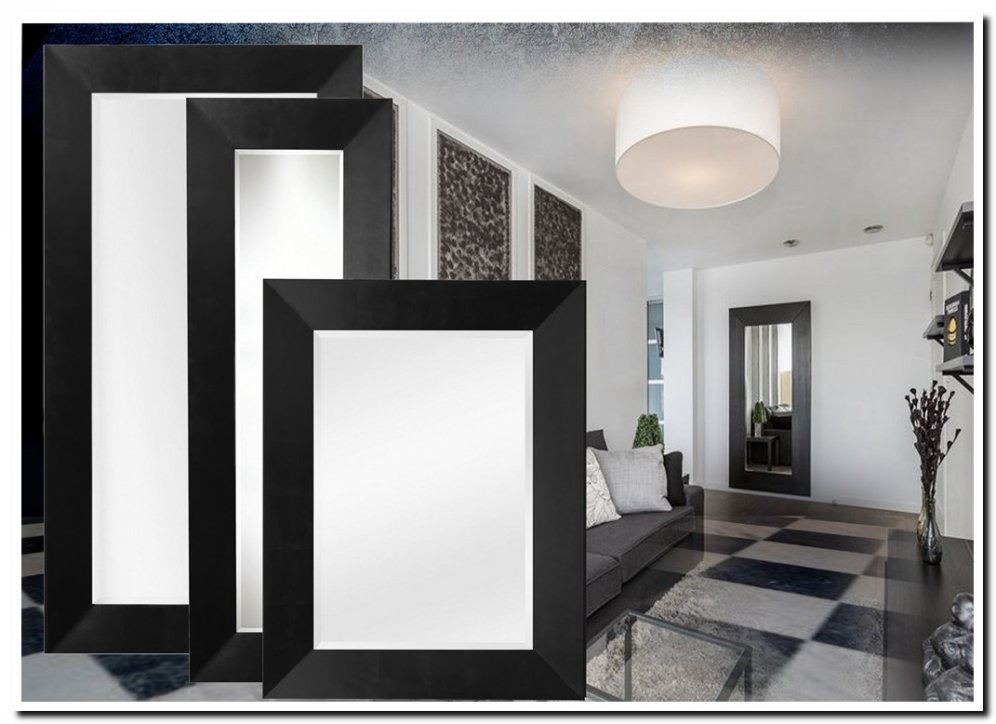 Spiegel Romano Zwart