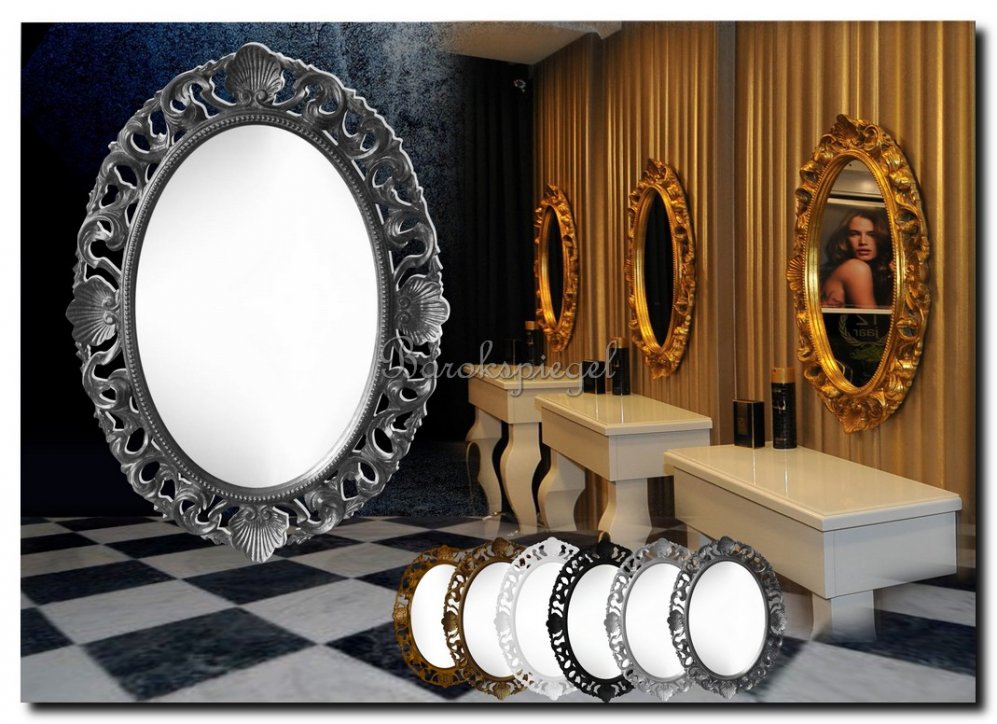 Spiegel Ovaal Carlota