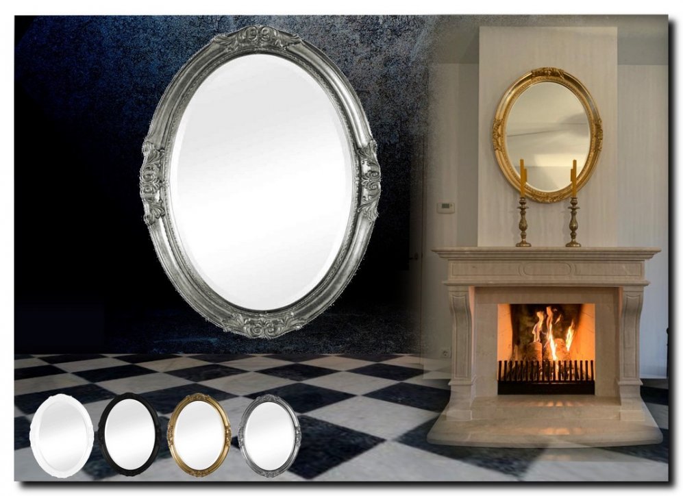 Spiegel Ovaal Agnese