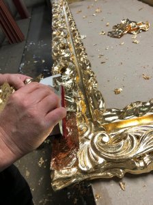 Gouden barok spiegels