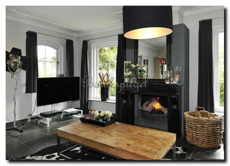 schouwspiegel-zwarte-inrichting