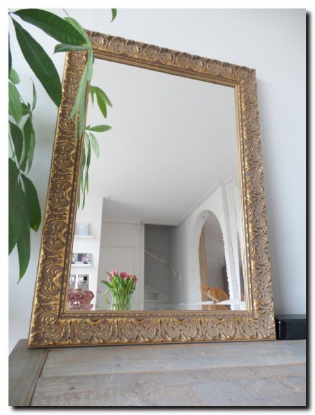 barok-spiegel-burned-gold-goud
