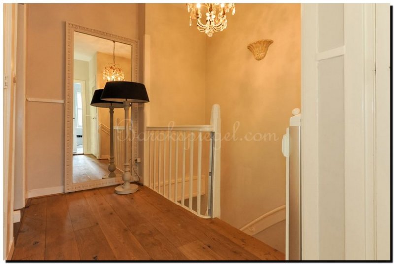 spiegel barok wit groot in hal