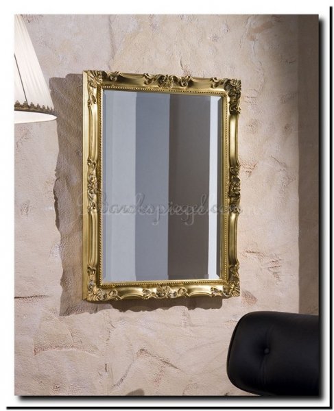 taupe-muur-met-spiegel-barok-goud