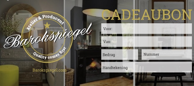 cadeaubon-barokspiegel
