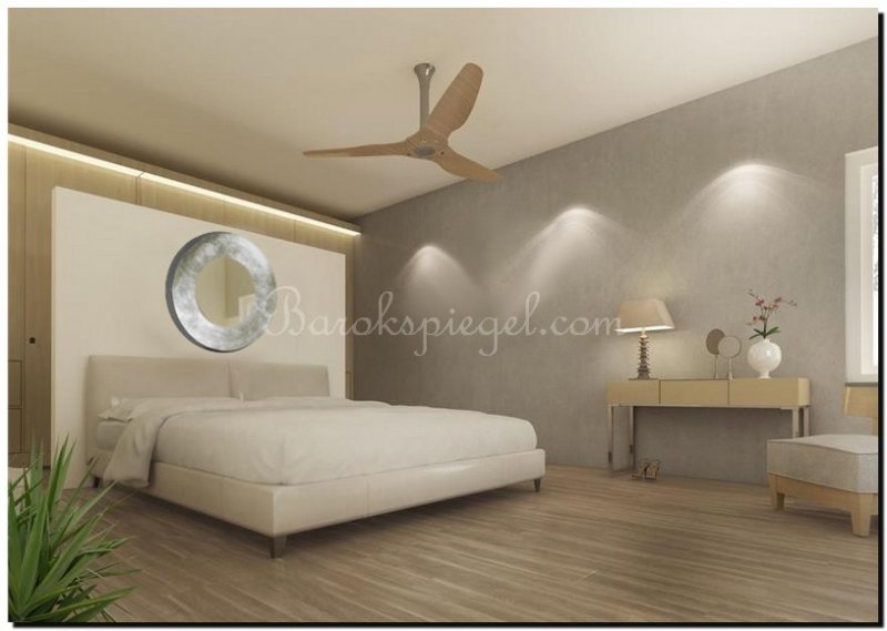 design-spiegel-zilver-in-slaapkamer