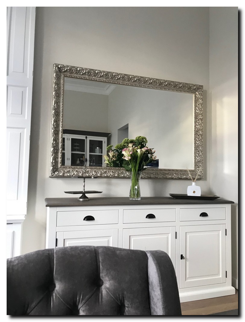 grote-barok-spiegel-zilver-boven-dressoir-2