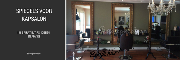 Spiegel kapsalon kopen foto's ideeen en tips