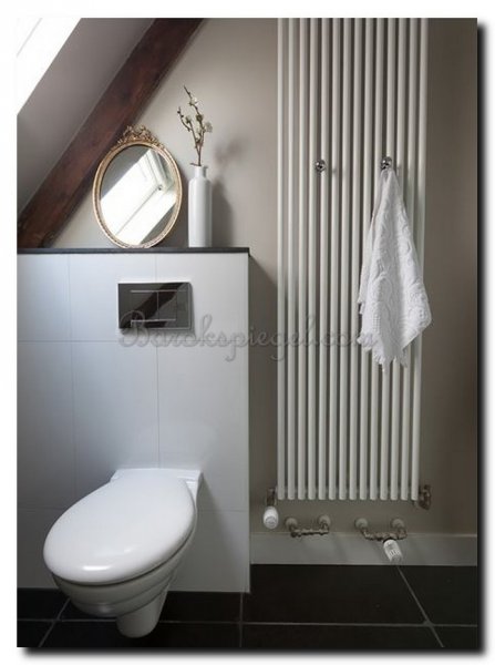 ovale-spiegel-met-strik-op-toilet