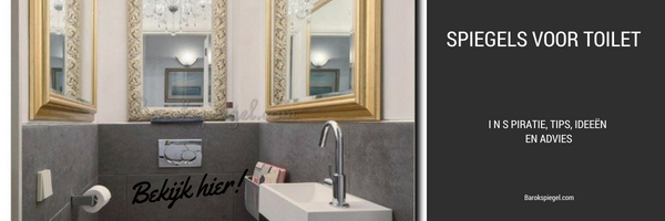 Spiegel kopen voor toilet of wc ruimte