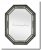 8 hoekige spiegel Eleonora