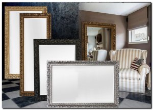 Wonderbaar Grote spiegels voor uw woonkamer, badkamer, hal of slaapkamer FW-16