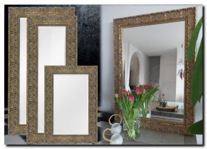 8690agh_803x1803 Spiegel Prague Classic Burned Goud Buitenmaat 98x198cm