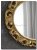 b7.1884-L Ovale barok spiegel Lorenza